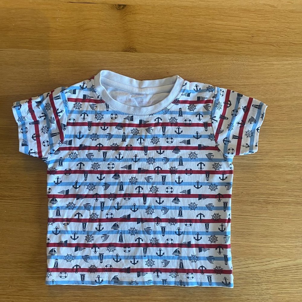 Nautical Print Tshirt🖤3 for 10🖤